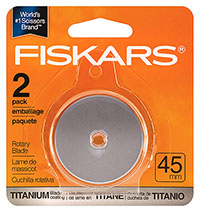피스카 - 로터리커터 날 리필 티타늄 코팅 - 45 mm (2개 들이)  158290-1001