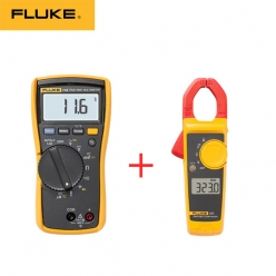 [Fluke]  116/323 HVAC 콤보 키트  (멀티미터 및 클램프 미터 포함)